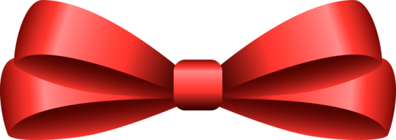 Red Bow Illustration png