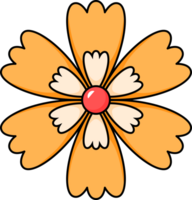 illustration av vår dekorativ blommor png