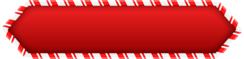 Christmas Candy Cane Frame png