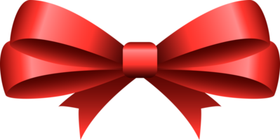 Red Bow Illustration png