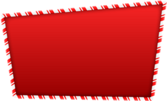 Christmas Candy Cane Frame png