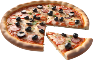 ai generado delicioso Pizza. ai-generado. png