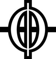 Music notes icon in line style. Musical key signs. isolated on solid pictogram Black musical Simple symbol elements. Vector for apps and website
