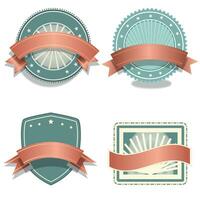 Vintage Badge Set vector