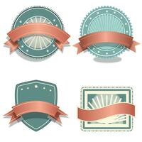 Vintage Badge Set vector