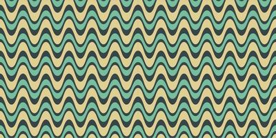 A psychedelic groovy style seamless pattern with a retro aesthetic and abstract wavy vector background. Print surface design for textiles, wrapping, and webs.