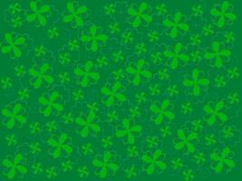 Clover leaves background vector