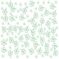 clover pattern. Clover pattern for Saint Patrick Day vector