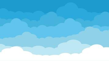 Sky and Clouds Background. web banners. Vector