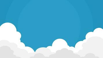 Sky and Clouds Background. web banners vector