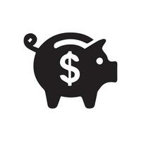 Vector money Icon, financial vector icon.