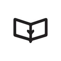 book icon. sign design vector