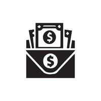 Vector money Icon, financial vector icon.