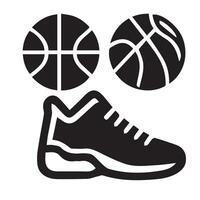 baloncesto icono Perfecto para logotipos, estadísticas y infografía. vector