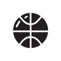 Basketball Icon Perfect for logos, stats and infographics. vector