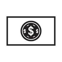 Vector money Icon, financial vector icon.