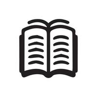 book icon. sign design vector