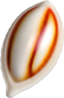 AI generated an image of a colorful seashell. Ai-Generated. png