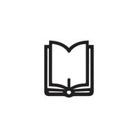 book icon. sign design vector