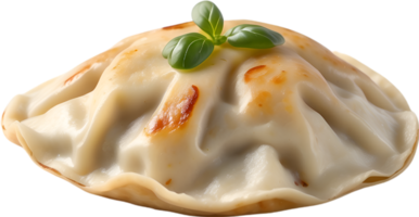 AI generated Delicious-looking Pierogi. Ai-generated. png