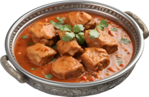 ai genererad läckert utseende kyckling tikka masala. ai-genererad. png