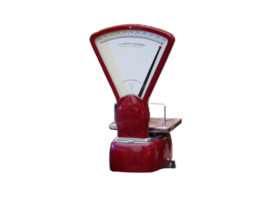 Old red food scale- png