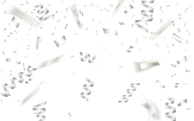 Silver Confetti Vector Art, Icons, and Graphics for Free Download