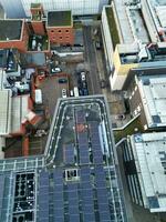 Beautiful High angle View of Central Luton City of England UK. December 1st, 2023 photo