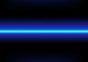 Laser beams, horizontal light rays. Blue light flares. Glowing streaks on dark background. vector