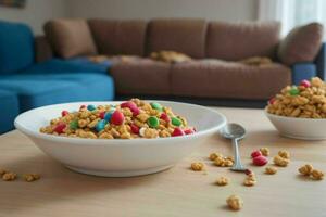 AI generated Cereal. Pro Photo