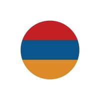 armenian flag icon vector template