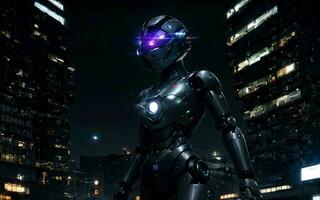 AI generated The Rise AI-Powered Law Enforcement and the Future of Public Safety ai generated photo