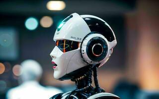 AI generated AI Revolutionizing Customer Service The Rise of Call Center Robots ai generated photo