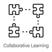 Trendy Collaborative Learning vector