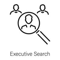 Trendy Executive Search vector