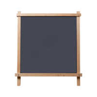 AI generated blackboard isolated on transparent background png