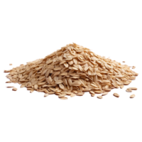 AI generated Pile of oats isolated on transparent background png