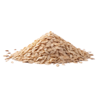 AI generated Pile of oats isolated on transparent background png