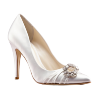 AI generated wedding shoes isolated on transparent background png