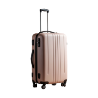 AI generated suitcase isolated on transparent background png