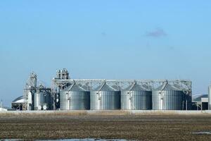 Plant for the drying and storage of grain photo