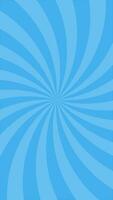 Simple Curved Light Blue Radial Lines Effect Looping Animation Vertical Video Background