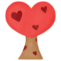 träd kärlek valentines png