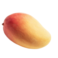 ai generado un Fresco maduro mango aislado en un transparente antecedentes png