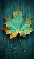 AI generated 4K colorful leaf AMOLED wallpaper photo