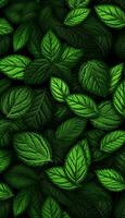 AI generated 4K colorful leaf AMOLED wallpaper photo