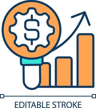 2D editable copycat layoffs icon representing workplace trends, isolated simple vector, thin linear illustration. vector
