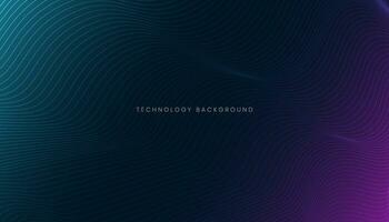 abstract technology particles lines background vector