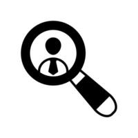 Searchingin  icon vector. Illustration vector