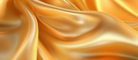 AI generated Golden luxury elegant abstract photo